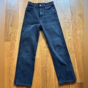 B Sides Plein High Straight Jeans